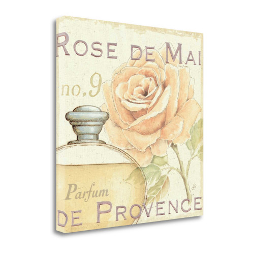 Fleurs And Parfum I Wrapped Canvas Print Living Room Wall Art