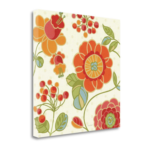 Summer Palette II Wrapped Canvas Print Living Room Wall Art