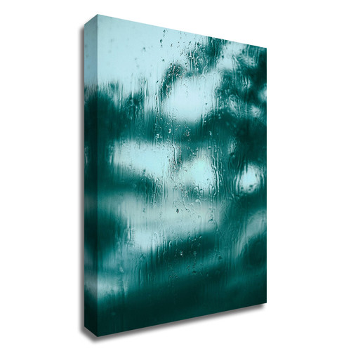 Blue Motion Wrapped Canvas Print Wall Art