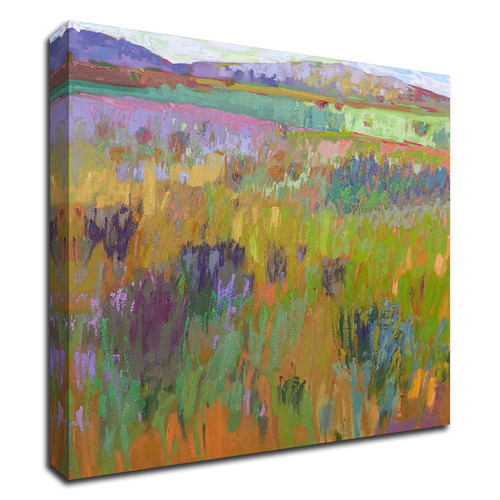"After A Spring Rain" Wrapped Canvas Print Wall Art