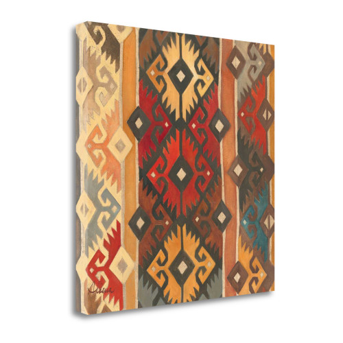 Southwest Pattern II Wrapped Canvas Print Living Room Wall Art