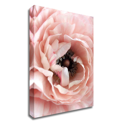 Flower Wrapped Canvas Print Wall Art