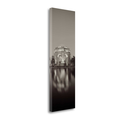 Palace Of Fine Arts Pano 1 Wrapped Canvas Print Wall Art
