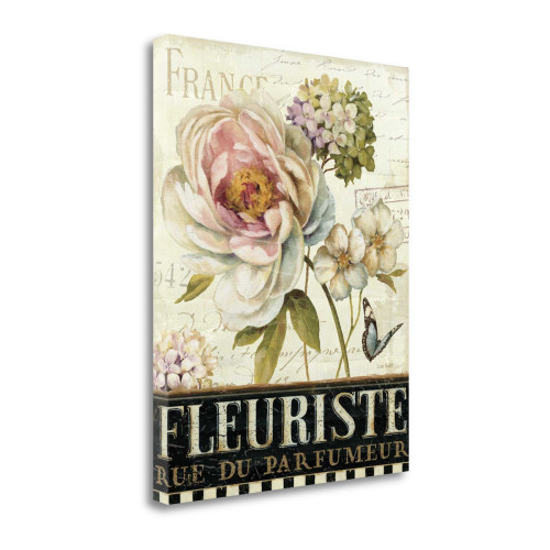 Marche De Fleurs III Wrapped Canvas Print Living Room Wall Art