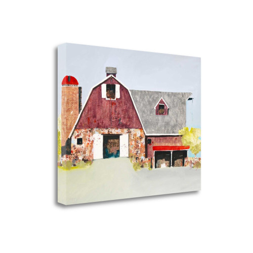 Barn No 2 Wrapped Canvas Print Wall Art