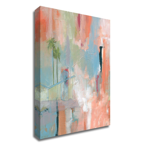 "Desert Living 2" Wrapped Canvas Print Wall Art