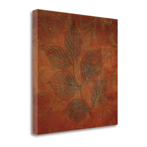 Leaves Of Autumn 1 Wrapped Canvas Print Wall Art