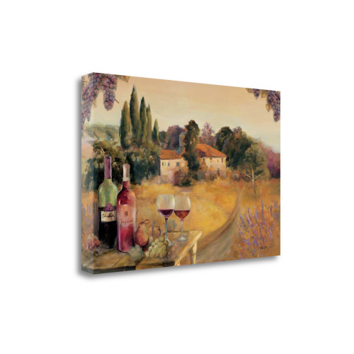 Spoleto Afternoon 5 Wrapped Canvas Print Living Room Wall Art
