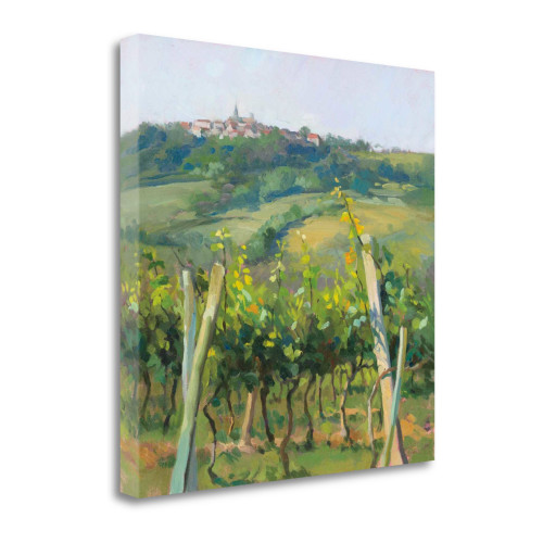 Flauvigny View 1 Wrapped Canvas Print Living Room Wall Art