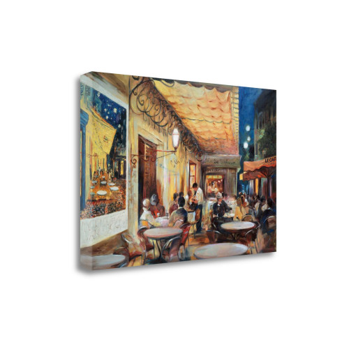 Cafe Van Gogh 5 Wrapped Canvas Print Wall Art