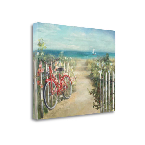 Summer Ride Crop 1 Wrapped Canvas Print Living Room Wall Art