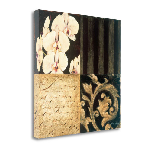 Orchid Sketch I Wrapped Canvas Print Wall Art