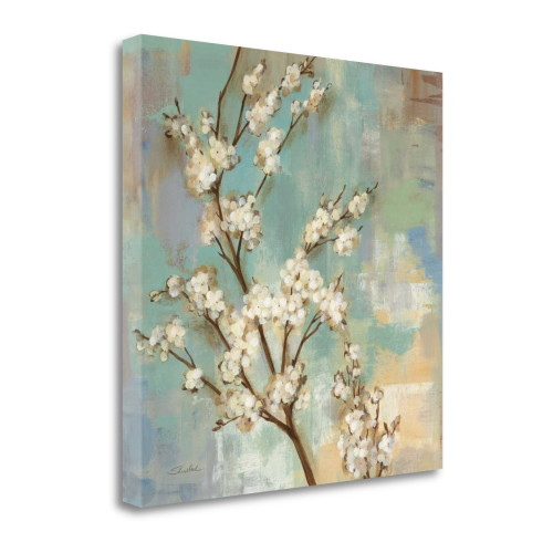 Kyoto Blossoms II Wrapped Canvas Print Living Room Wall Art