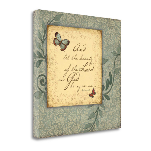 Beauty 2 Wrapped Canvas Print Living Room Wall Art