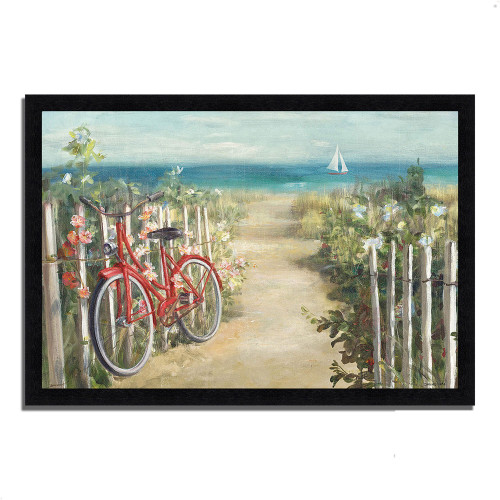Summer Ride 12 Black Picture Frame Print Wall Art