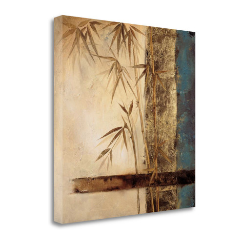 Bamboo Royale II Wrapped Canvas Print Living Room Wall Art