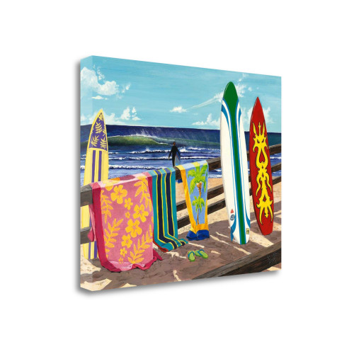 Warm Weather Gear 3 Wrapped Canvas Print Living Room Wall Art
