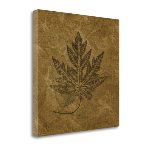 Leaves Of Summer 1 Wrapped Canvas Print Wall Art
