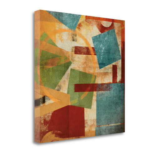 Alphabet Soup I Wrapped Canvas Print Wall Art