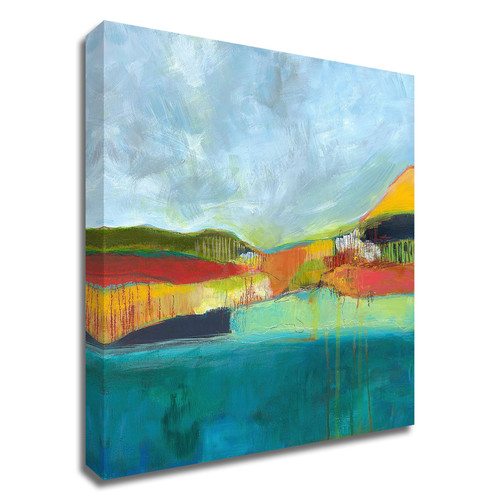 View Across The Bay Wrapped Canvas Print Wall Art