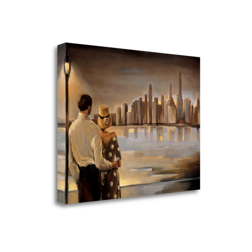 Reflections IV Wrapped Canvas Print Living Room Wall Art