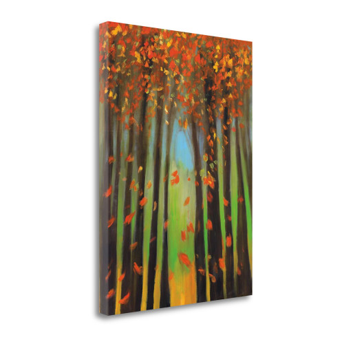 Colors Of Fall II Wrapped Canvas Print Living Room Wall Art
