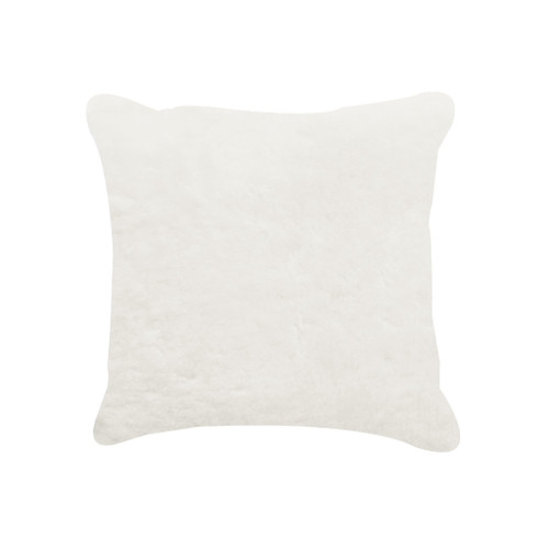 18" X 18" Natural Sheepskin Pillow