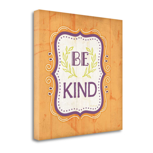 Be Kind 14 Wrapped Canvas Print Living Room Wall Art