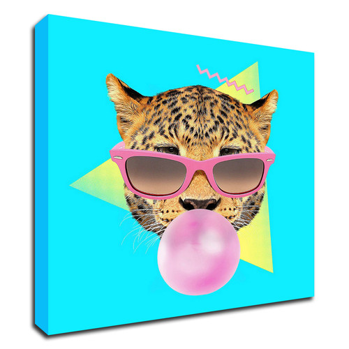 Bubble Gum Wrapped Canvas Print Wall Art