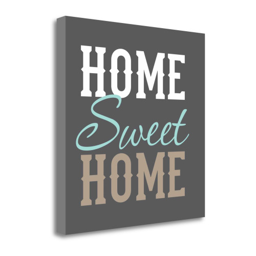 Home Sweet Home 1 Wrapped Canvas Print Living Room Wall Art