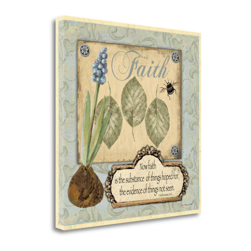 Faith 11 Wrapped Canvas Print Living Room Wall Art
