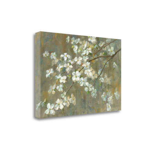 Dogwood In Spring 5 Wrapped Canvas Print Living Room Wall Art