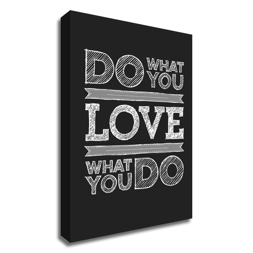 "Do What You Love" Wrapped Canvas Print Wall Art