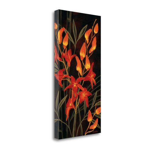 Tropical Glow 2 Wrapped Canvas Print Wall Art
