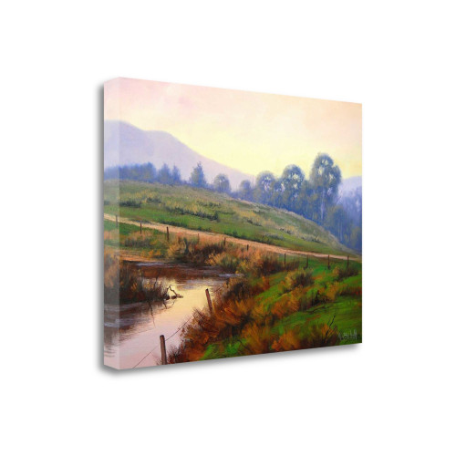 Afternoon Glow 1 Wrapped Canvas Print Wall Art