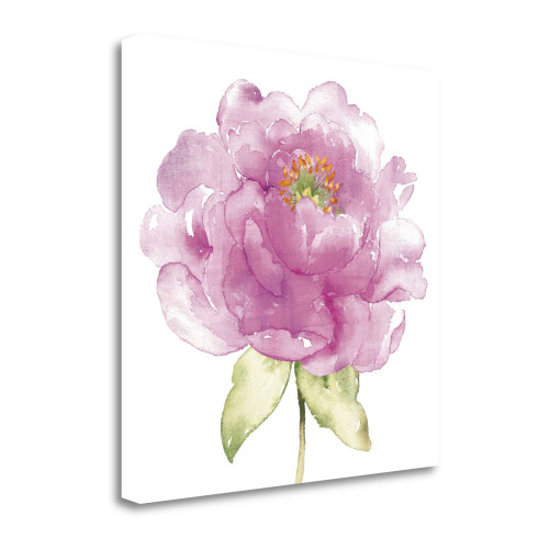Water Flower II Wrapped Canvas Print Living Room Wall Art