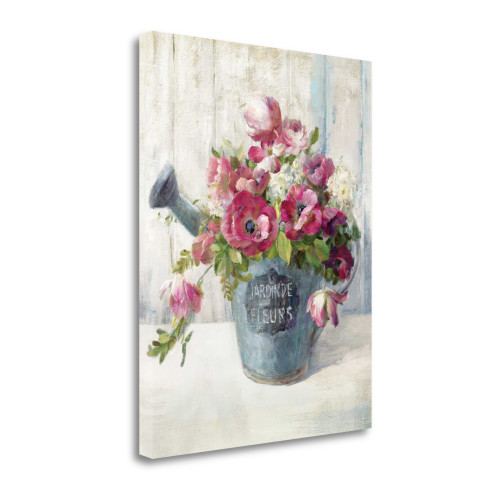 Garden Blooms II Wrapped Canvas Print Living Room Wall Art