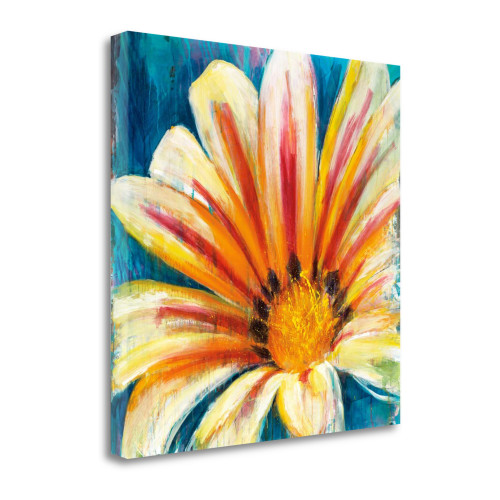 Wild Flower 1 Wrapped Canvas Print Living Room Wall Art