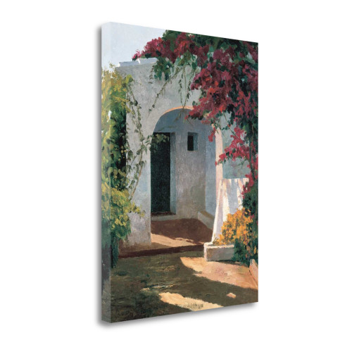 Porch Daylight 2 Wrapped Canvas Print Wall Art