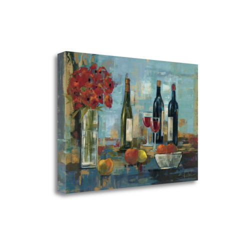 Fruit And Wine 4 Wrapped Canvas Print Living Room Wall Art
