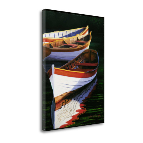 Reflection 2 Wrapped Canvas Print Living Room Wall Art