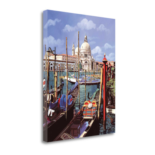 Chiesa Della Salute 4 Wrapped Canvas Print Wall Art