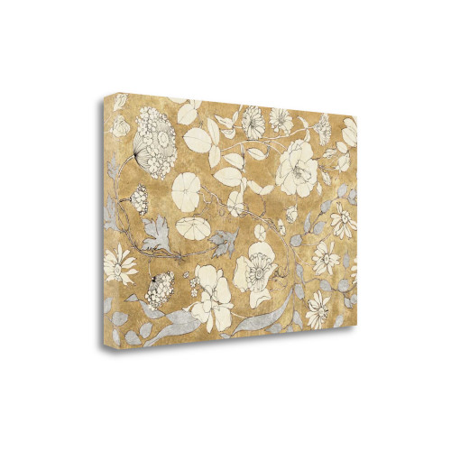 Floral Joy II Wrapped Canvas Print Living Room Wall Art