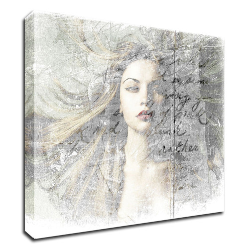 "Blown Away" Wrapped Canvas Print Wall Art