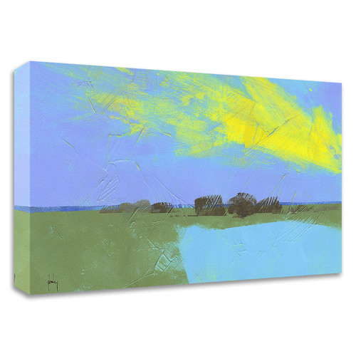 "Decoy Pond" Wrapped Canvas Print Wall Art