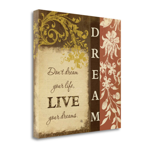 Dream 19 Wrapped Canvas Print Living Room Wall Art