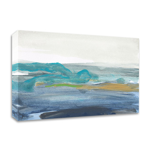 A Breaking Wave Wrapped Canvas Print Wall Art