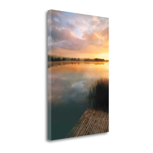 Irish Dawn 1 Wrapped Canvas Print Living Room Wall Art