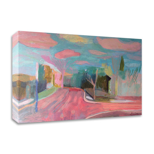 Clouds Wrapped Canvas Print Wall Art