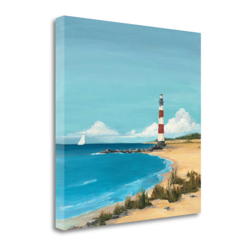 Sandy Point 2 Wrapped Canvas Print Living Room Wall Art